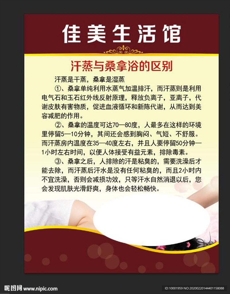 报 汗蒸展板 汗蒸宣传 汗蒸广
