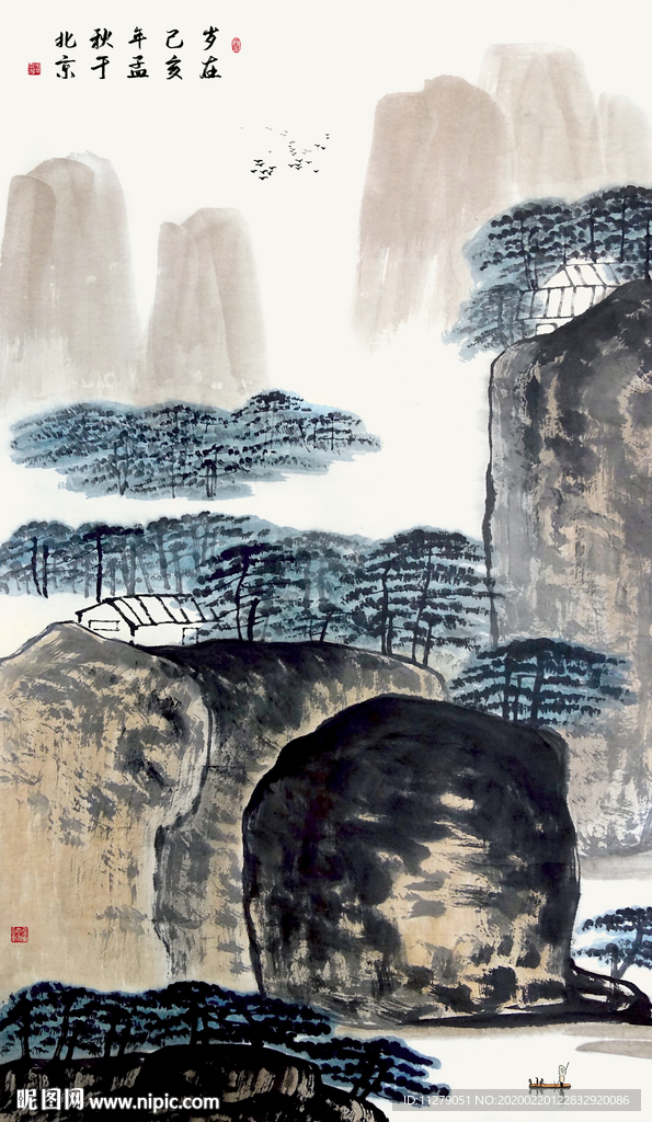 山水画