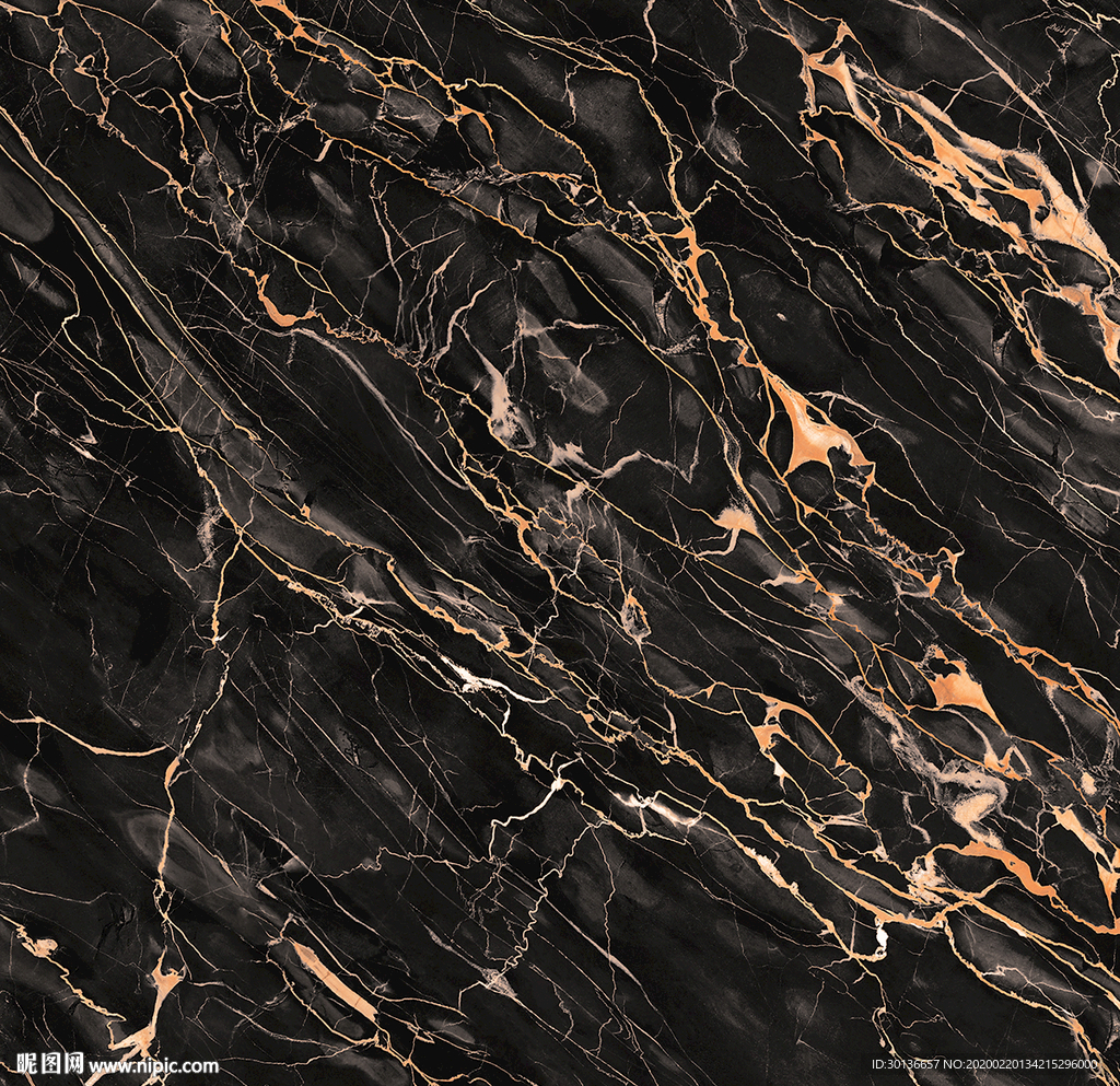 高清黑金花石材 PSD通道分层