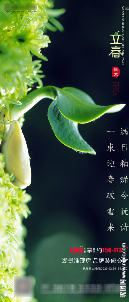 恒大 地产 广告 微信 24节