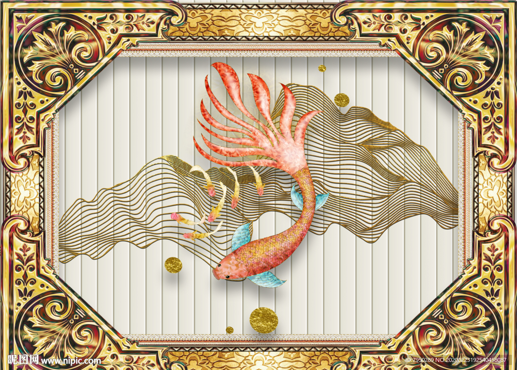 新中式背景墙