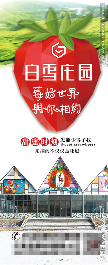 草莓展架