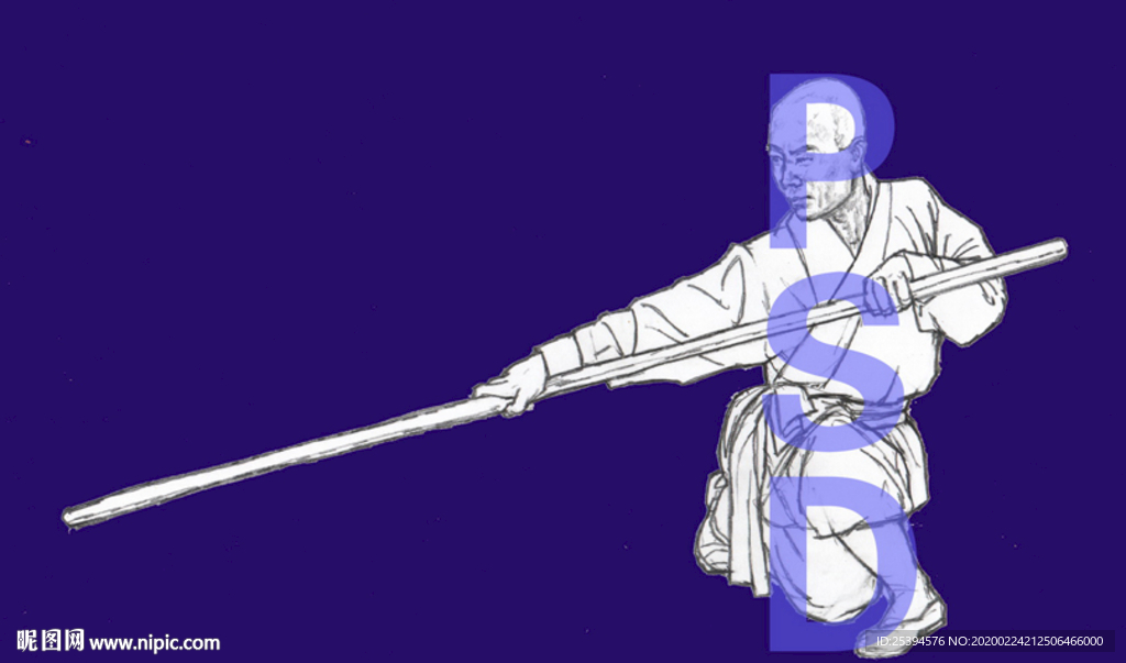 中国武术 少林寺武术 雕塑设计