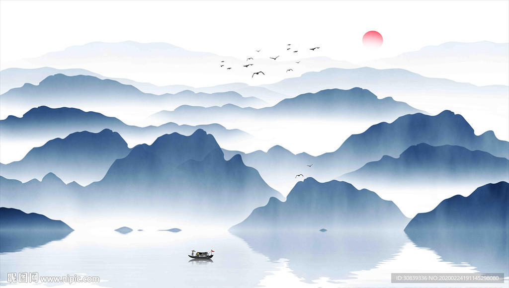 山水画