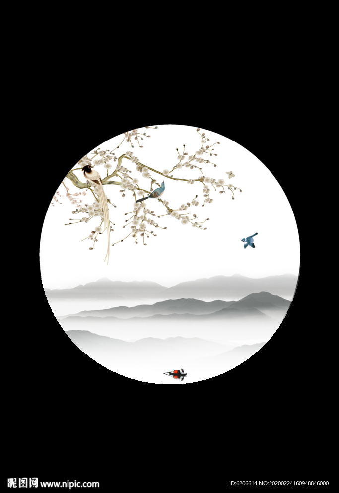 新中式山水