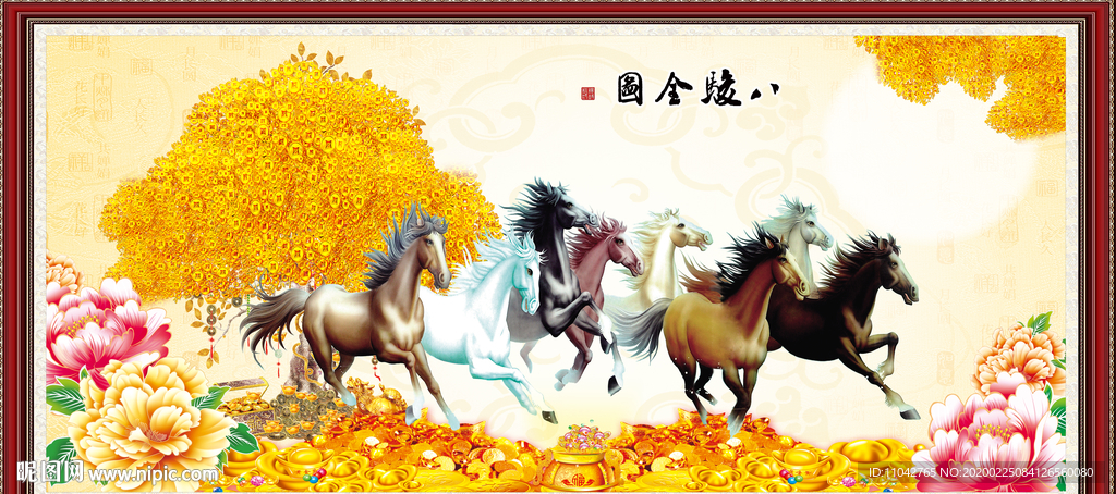 马到成功 钻石画