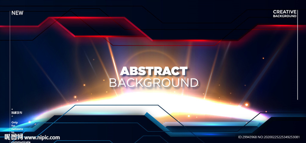 矢量抽象元素背景