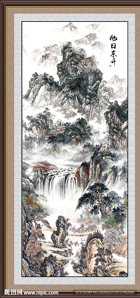 国画山水国画