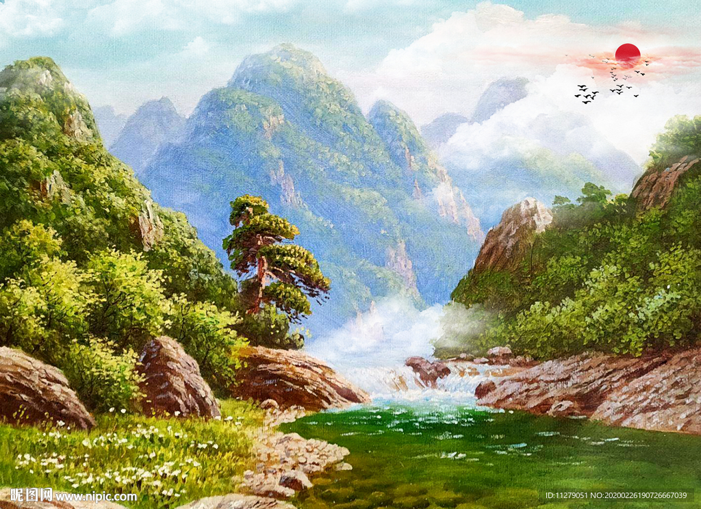 风景油画