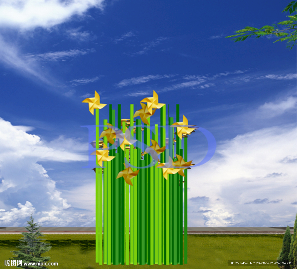 景观雕塑 茁壮成长