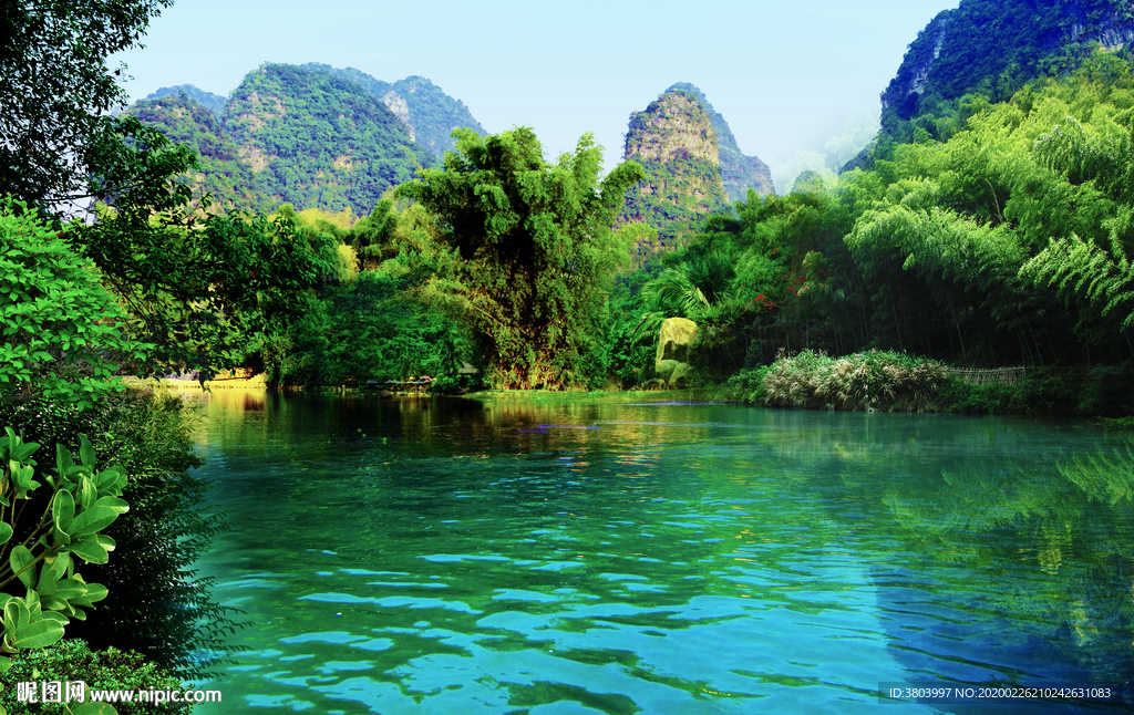 山水风景 风景画