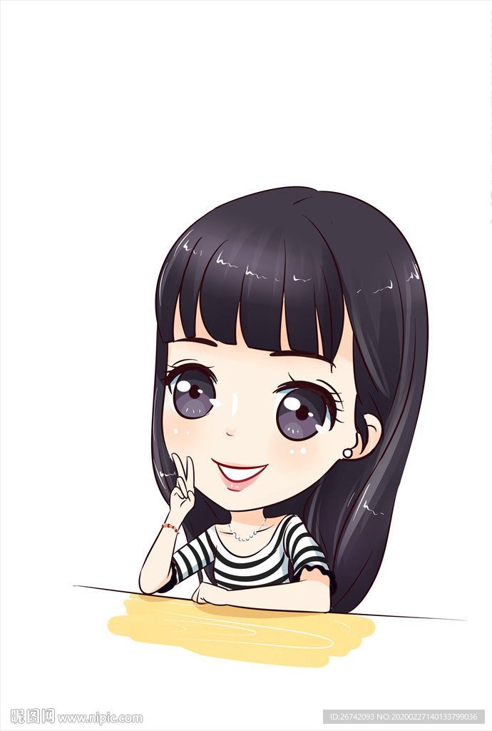原创Q版 PSD精细分层人物