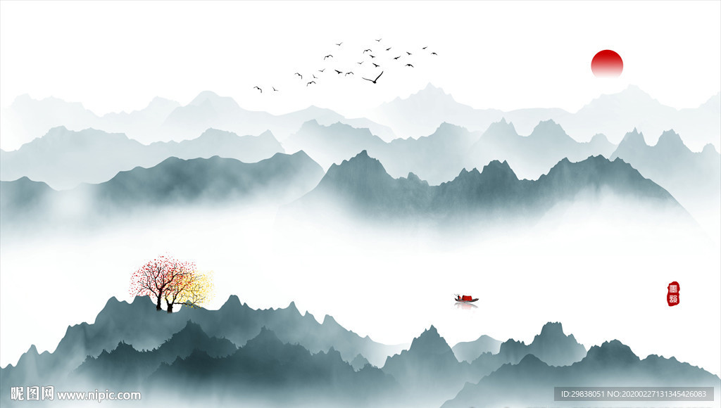山水画