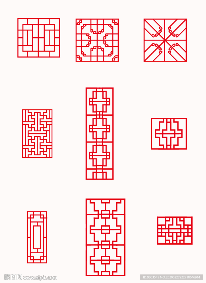 窗格素材