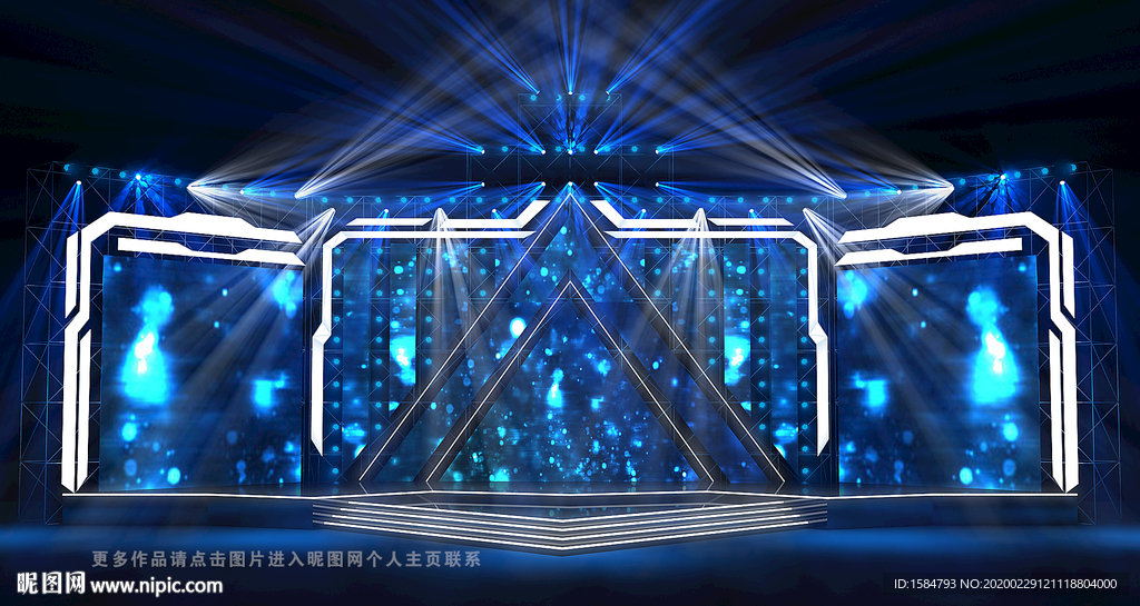 2020演唱会舞美效果图设计