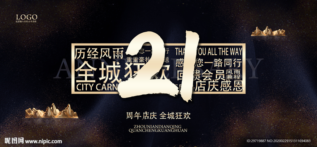 21周年