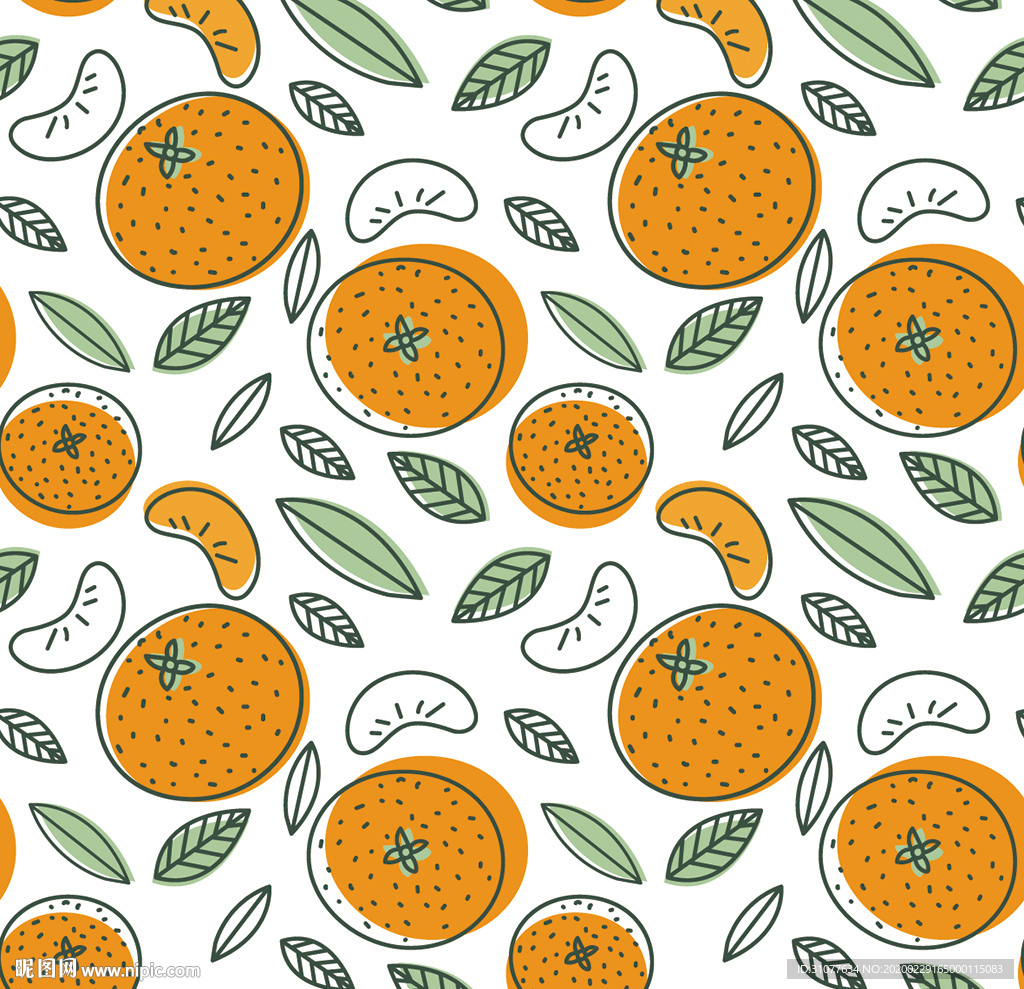 水果印花图案