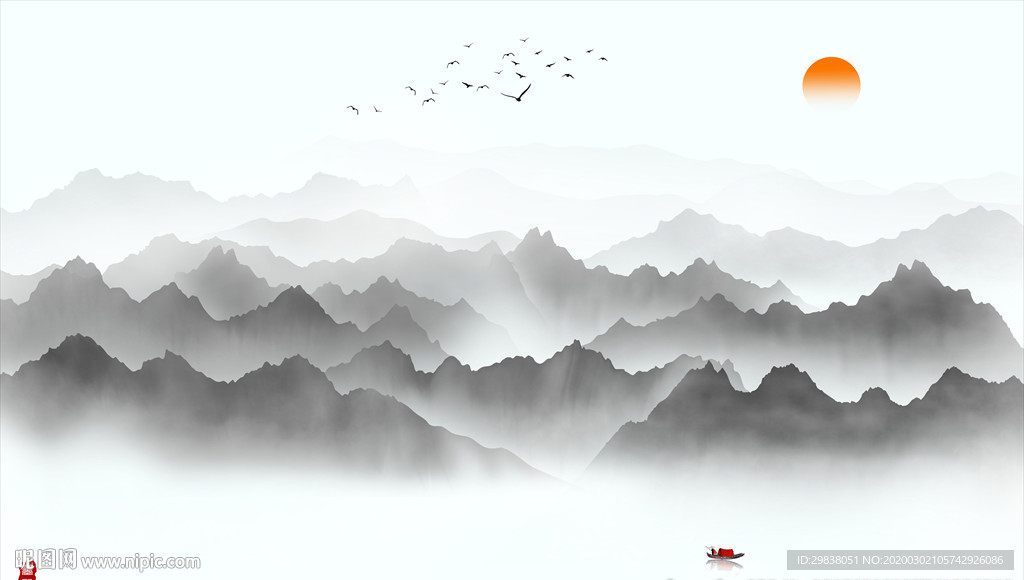 山水画