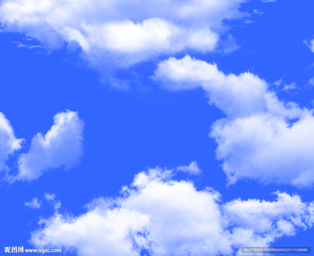 蓝天白云