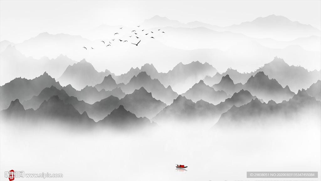 山水画