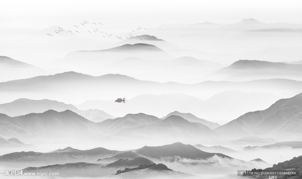 山水画
