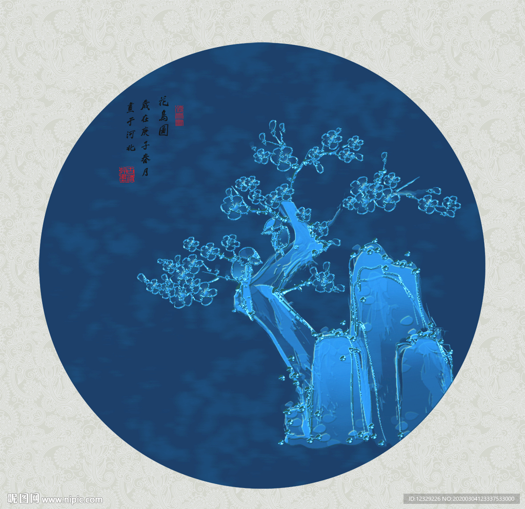 山水画国画山水画
