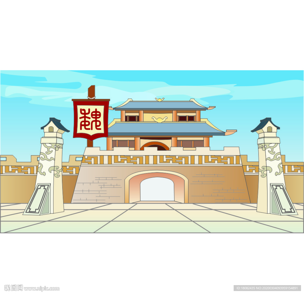城墙古建筑