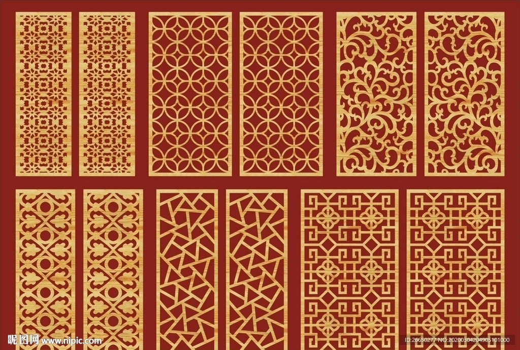 镂空花纹