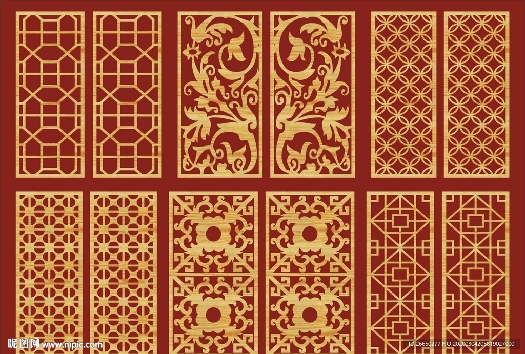 镂空花纹