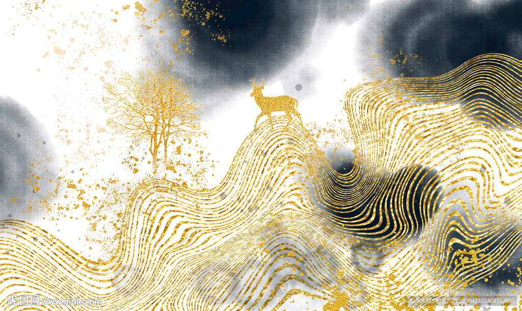 新中式山水画