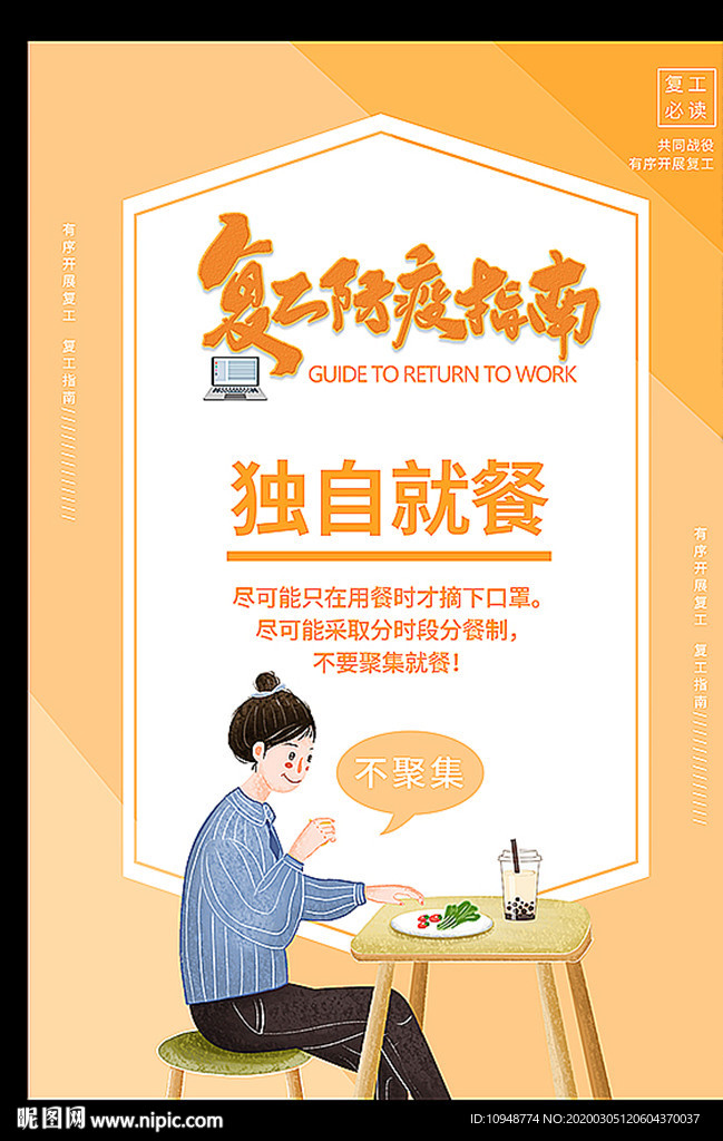 复工指南海报