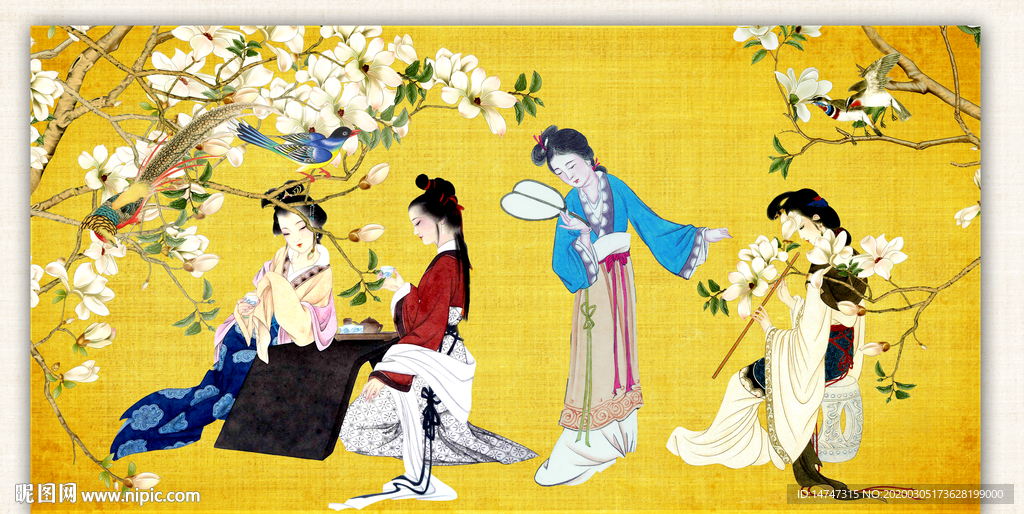 仕女图