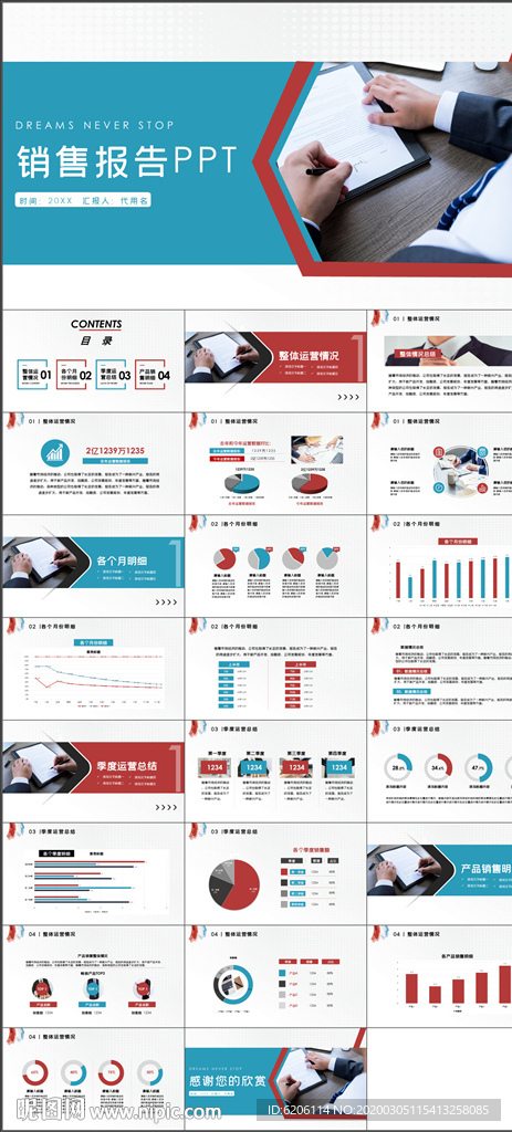 销售报告PPT