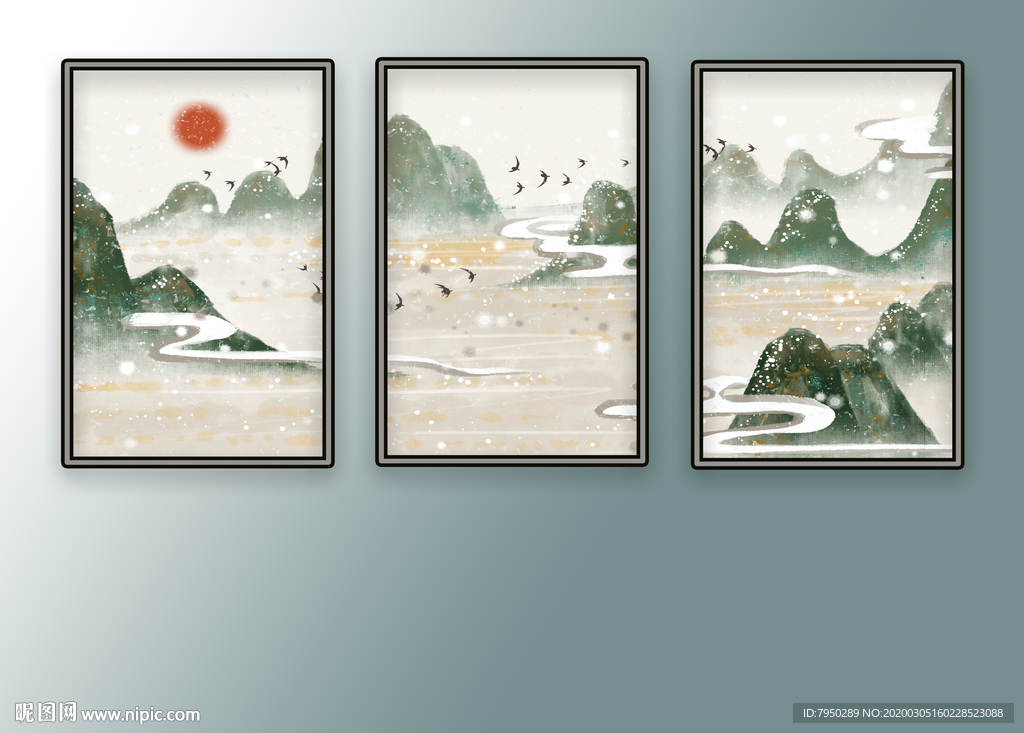 新中式 装饰画