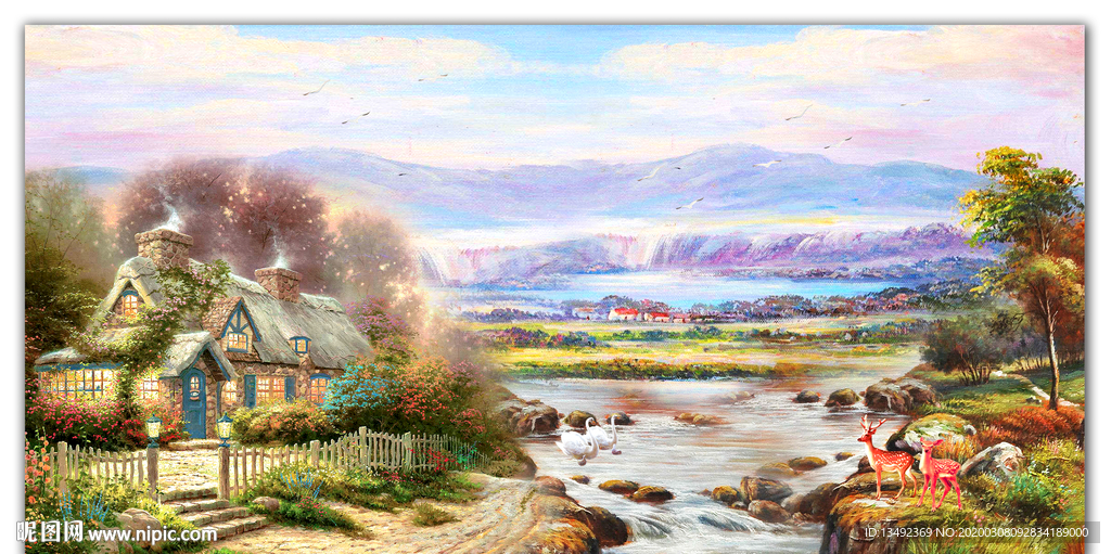 风景油画