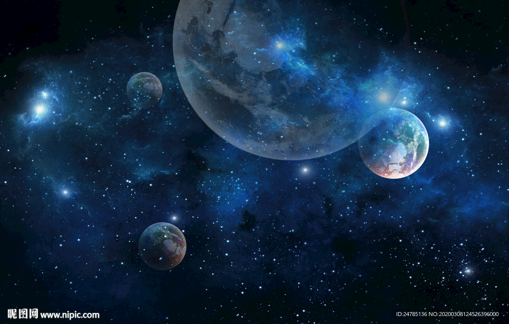 蓝色星空