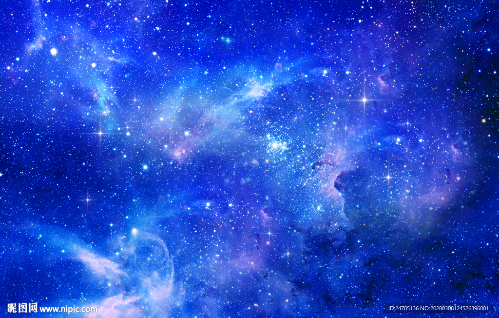 蓝色星空