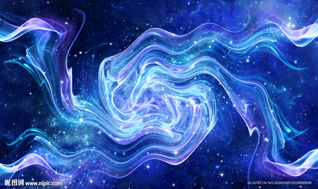 蓝色星空