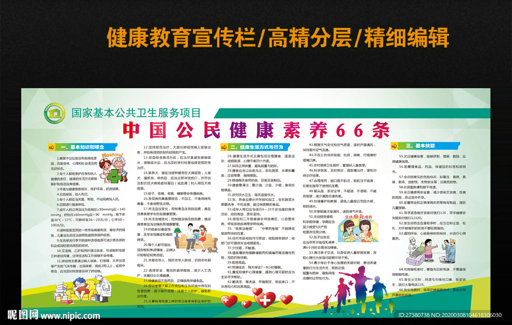 中国公民健康素养66条