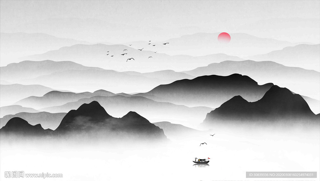 山水画