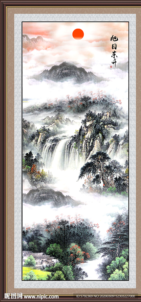 国画山水国画