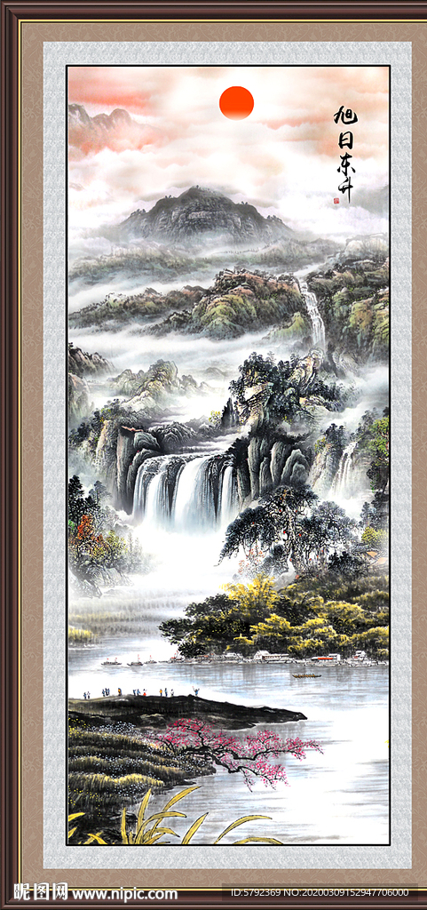 国画山水国画