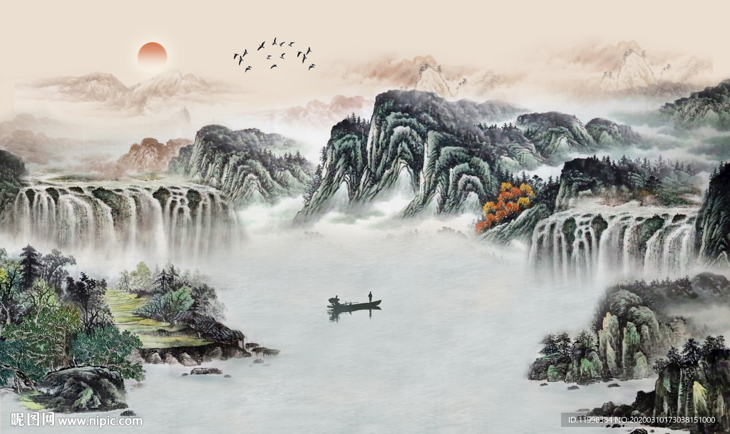 水墨丹青