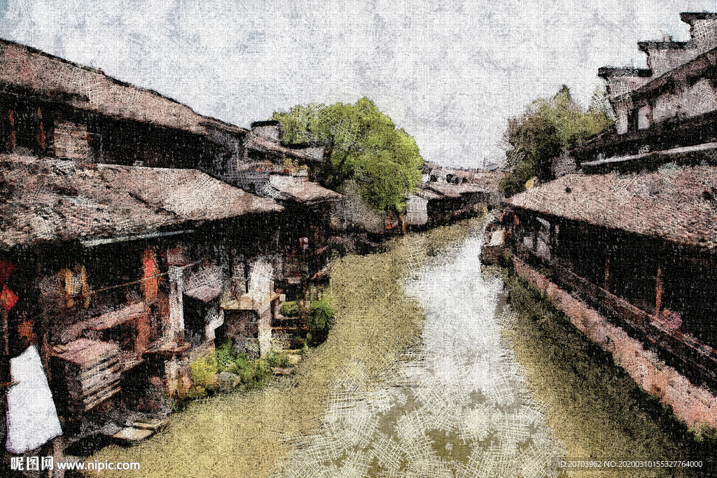 江南油画