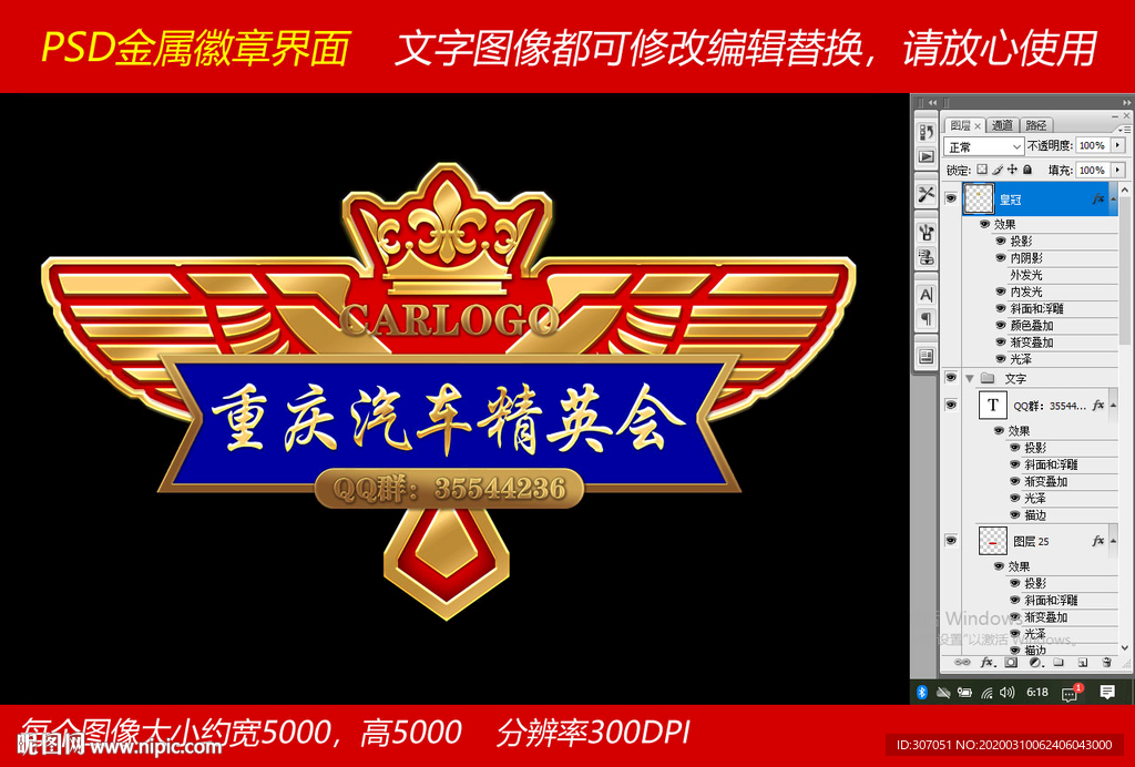车友会车标