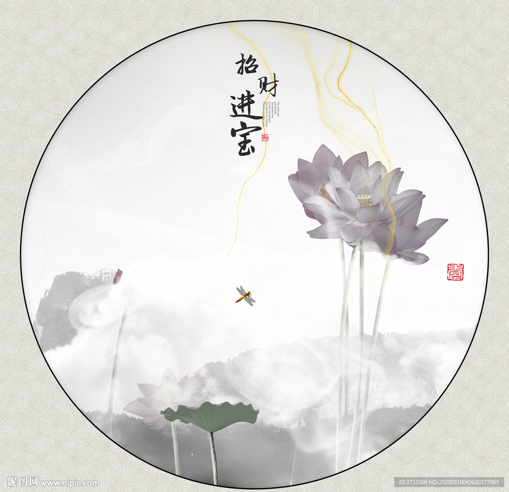 荷花美景