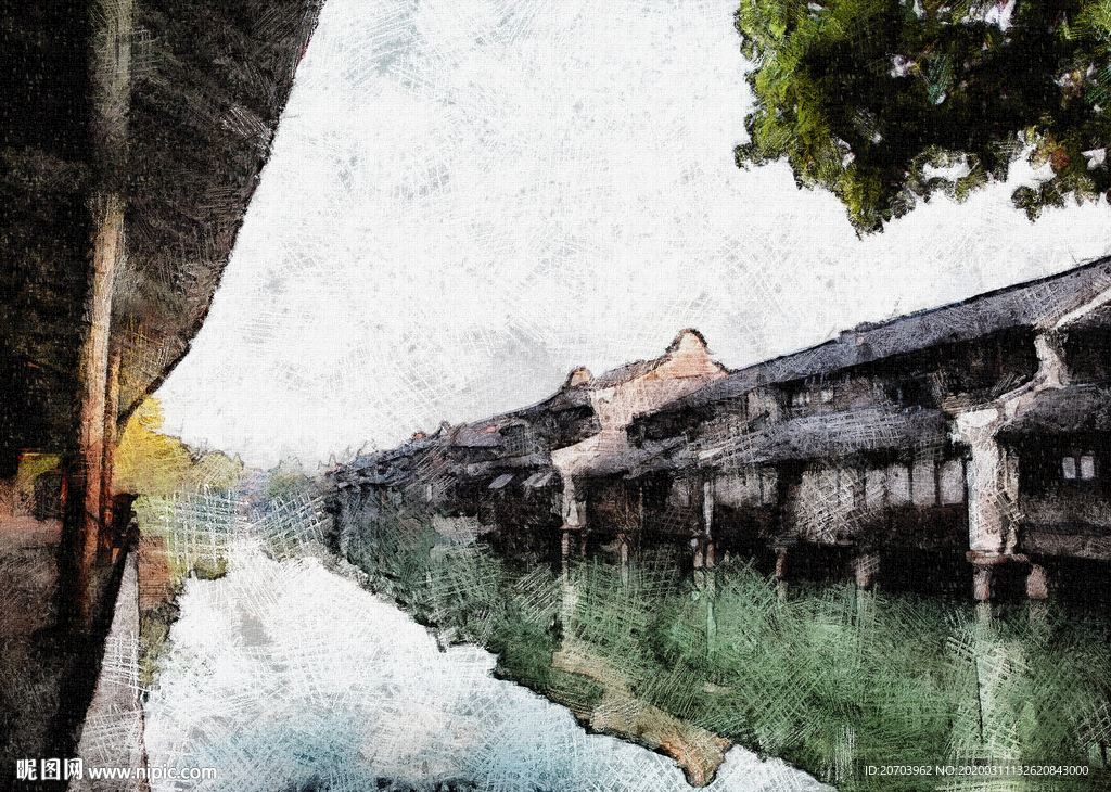 水墨画
