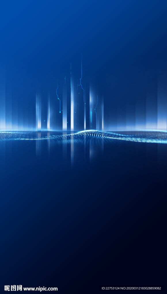 蓝色背景