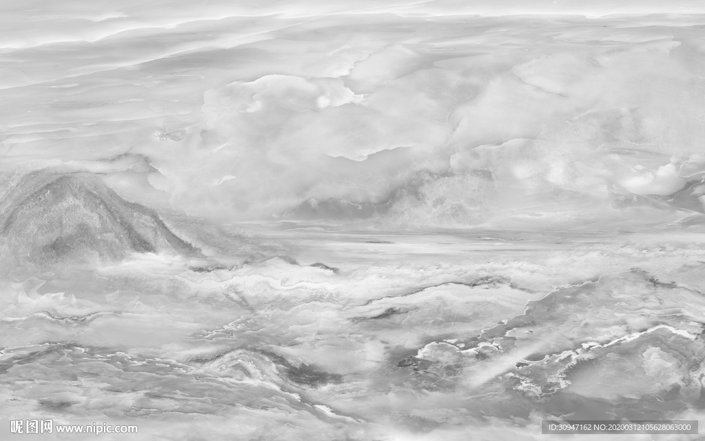 客厅灰色山水石纹 TIF分层