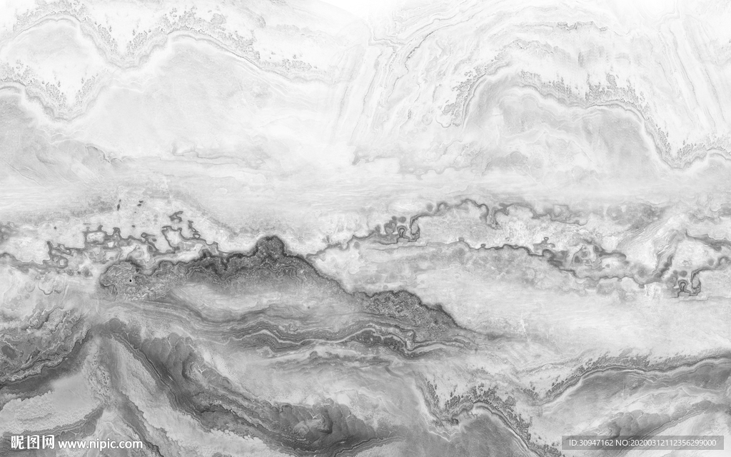 高端 灰色山水石纹 TIF分层